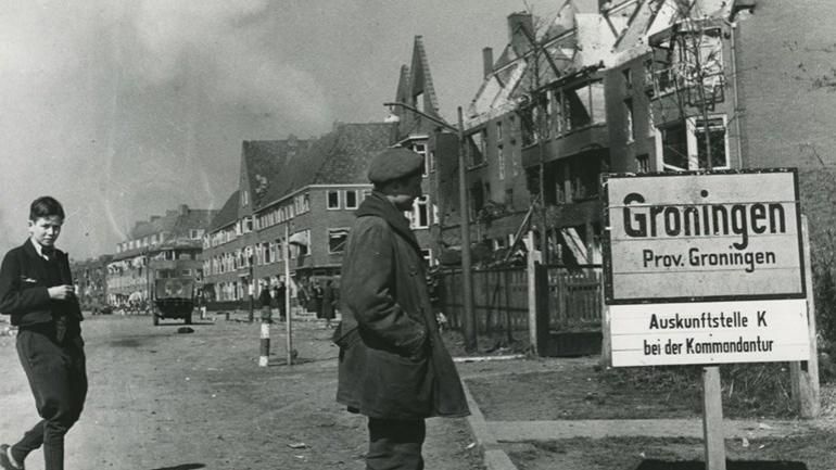 Duitsers verdedigden stad Groningen fanatiek 